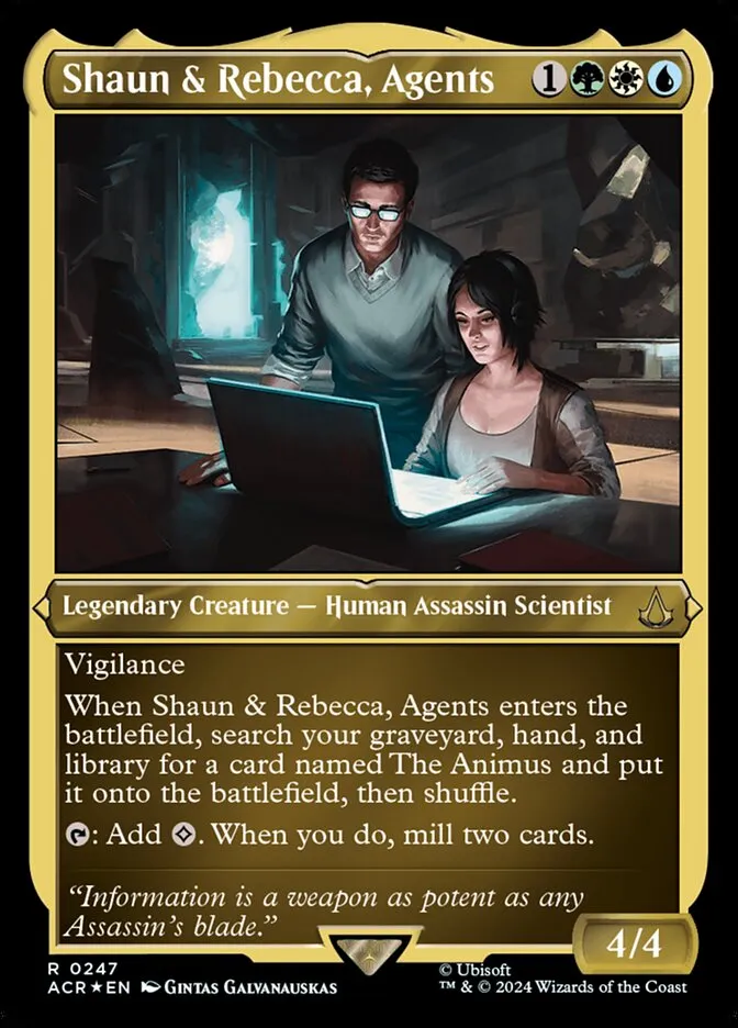 Shaun & Rebecca, Agents Front Face