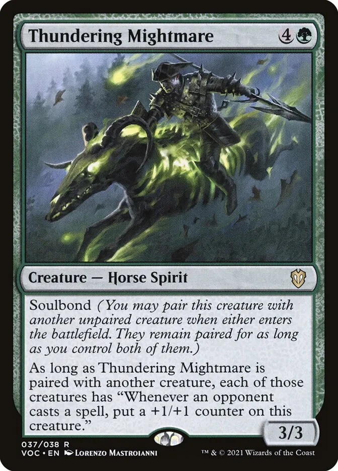Thundering Mightmare Front Face