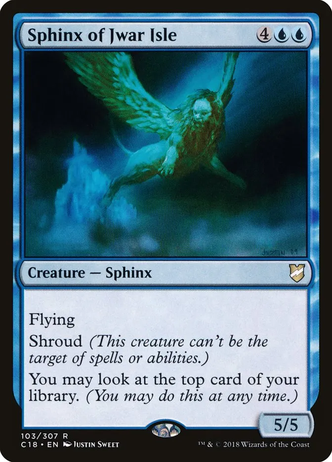 Sphinx of Jwar Isle Front Face