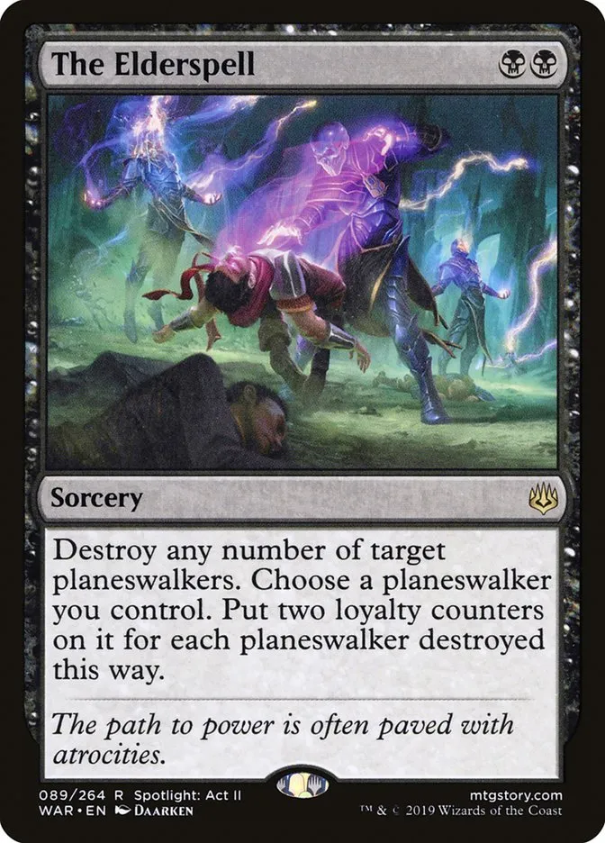 The Elderspell Front Face