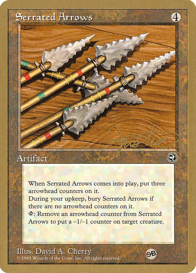 Serrated Arrows Front Face