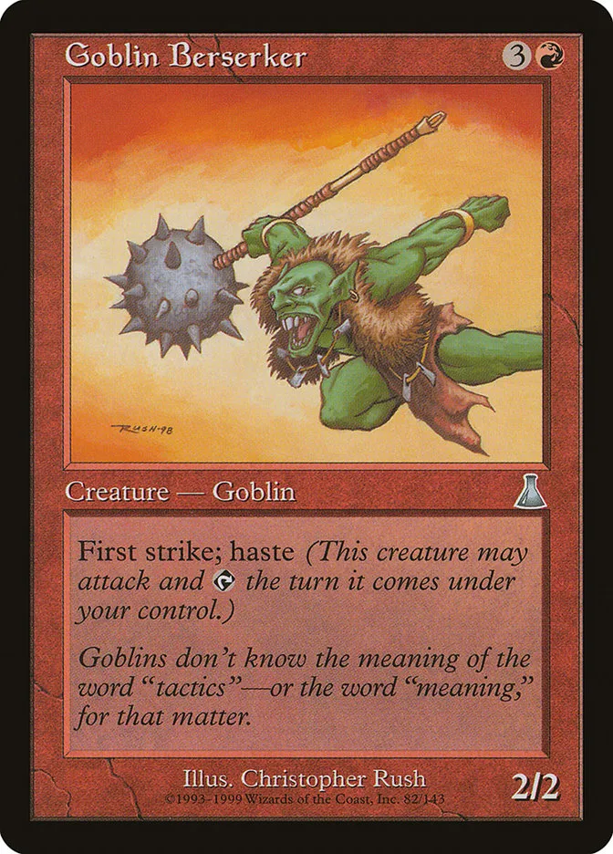 Goblin Berserker Front Face
