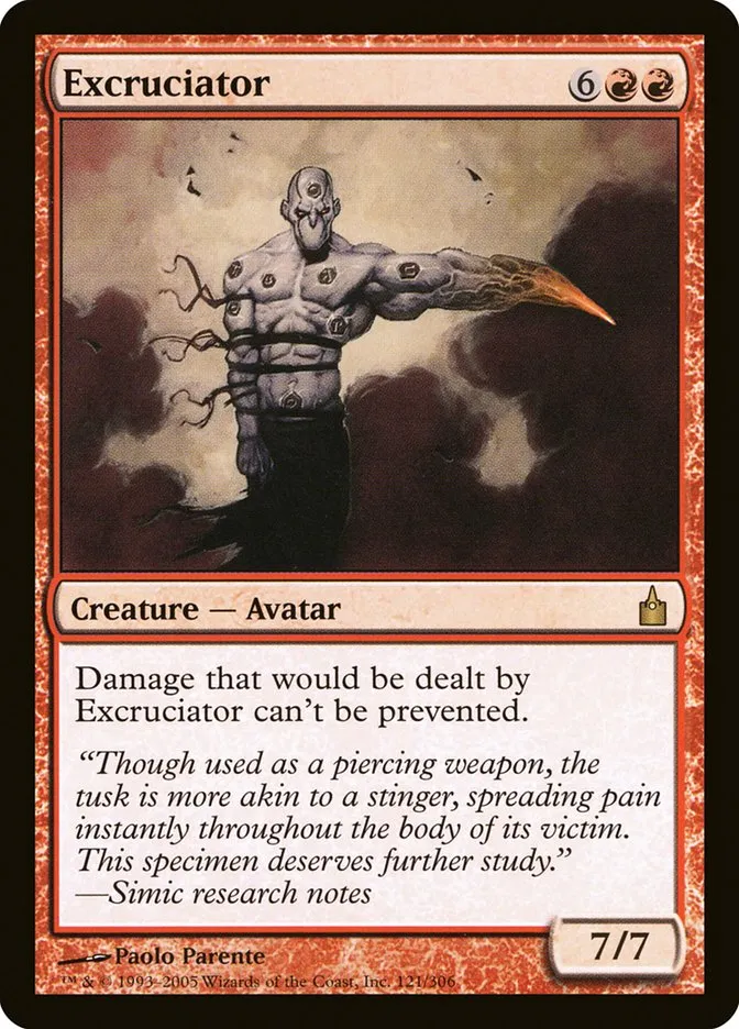 Excruciator Front Face