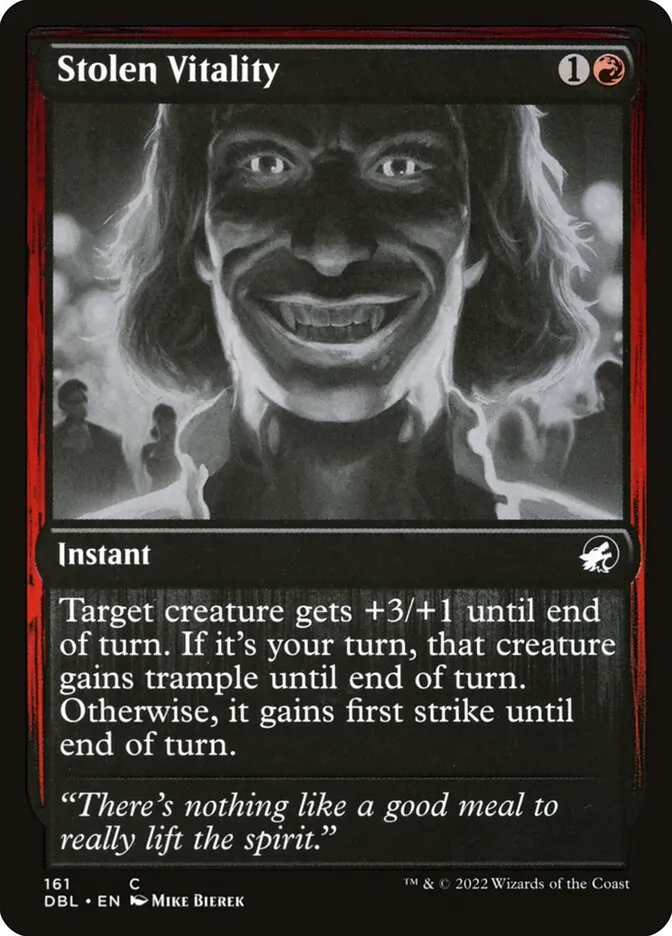 Stolen Vitality Front Face