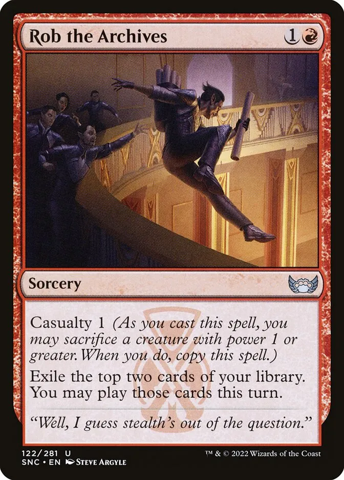 Rob the Archives Front Face