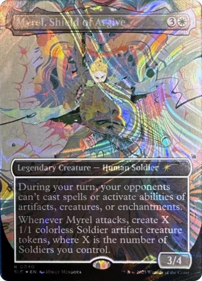 Myrel, Shield of Argive Front Face
