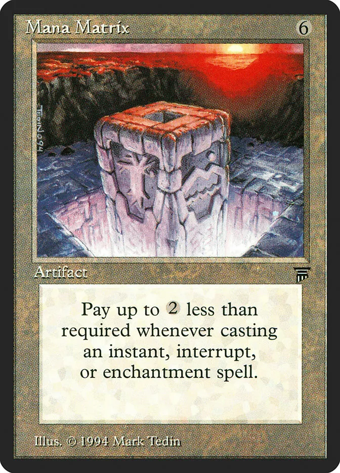 Mana Matrix Front Face