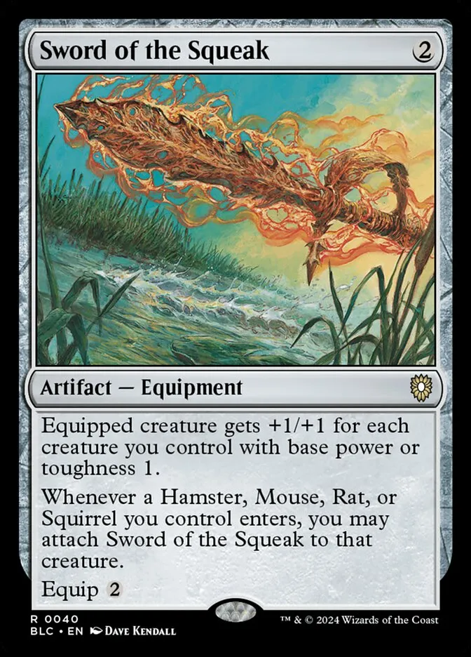 Sword of the Squeak Front Face