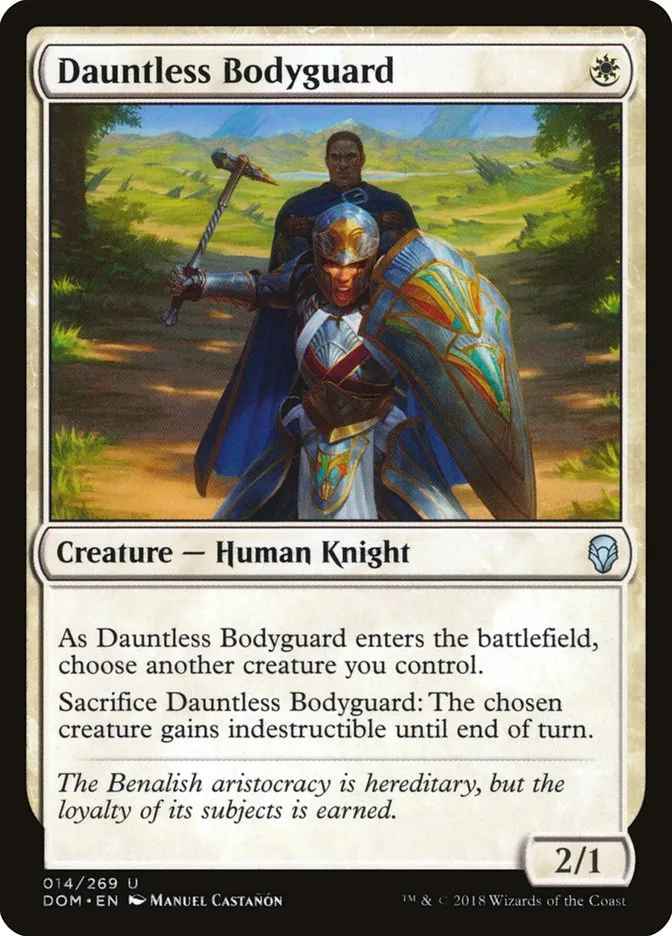 Dauntless Bodyguard Front Face