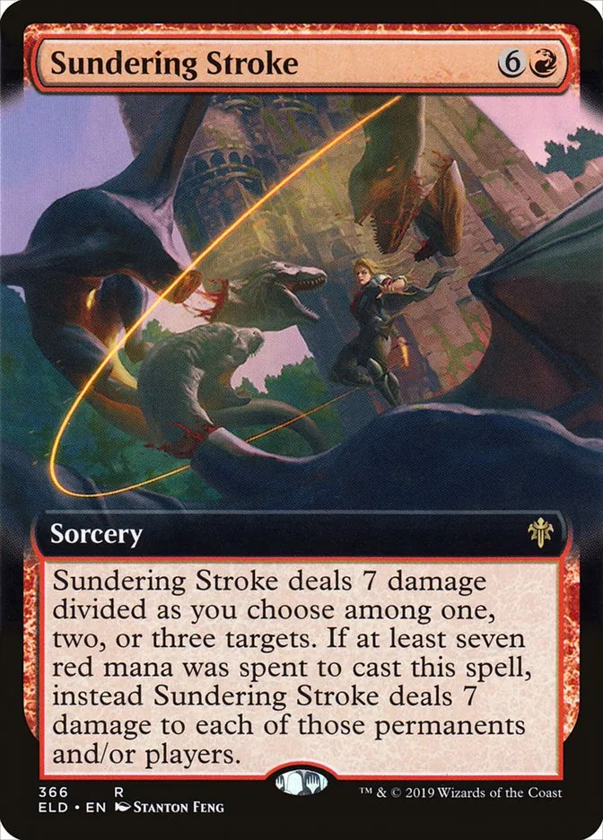 Sundering Stroke Front Face