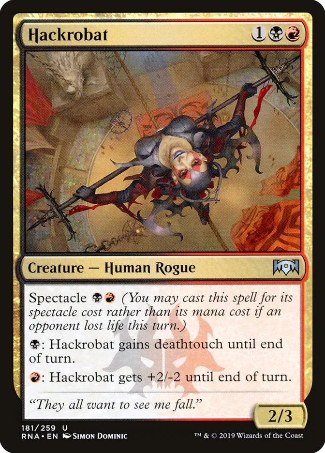 Hackrobat Front Face