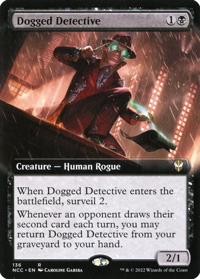 Dogged Detective Front Face