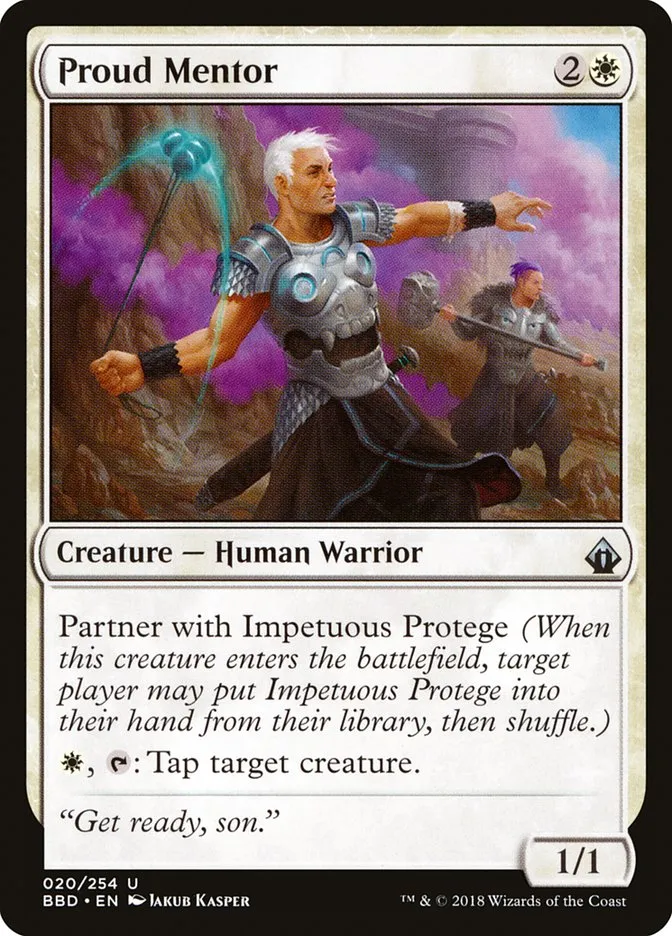 Proud Mentor Front Face