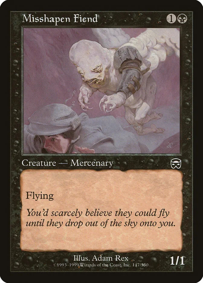 Misshapen Fiend Front Face
