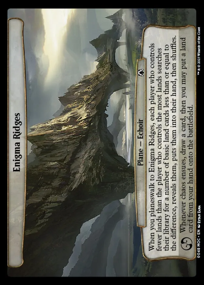 Enigma Ridges Front Face