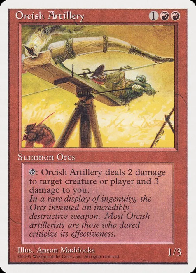 Orcish Artillery Front Face