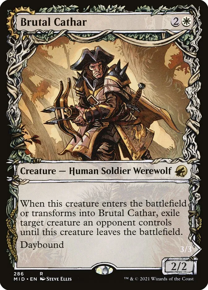 Brutal Cathar // Moonrage Brute Front Face