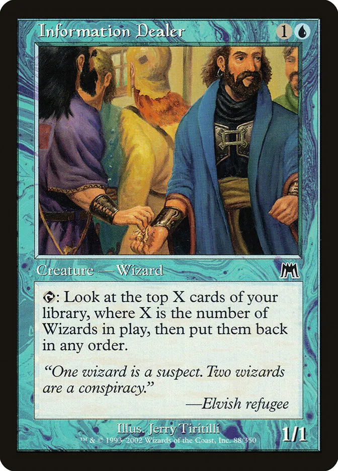 Information Dealer Front Face