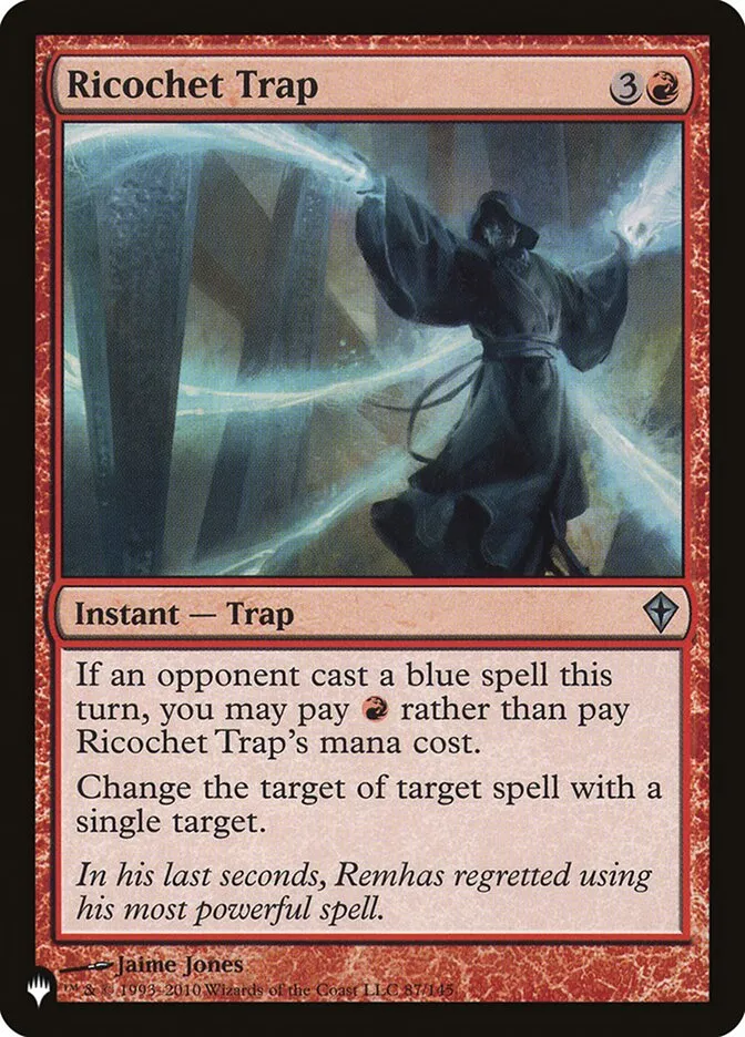 Ricochet Trap Front Face