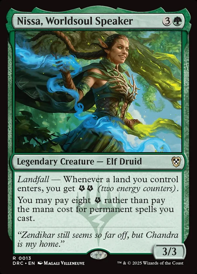 Nissa, Worldsoul Speaker Front Face