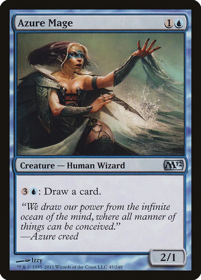 Azure Mage Front Face