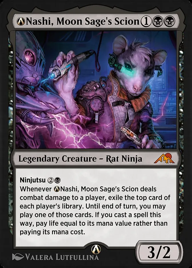 A-Nashi, Moon Sage's Scion Front Face