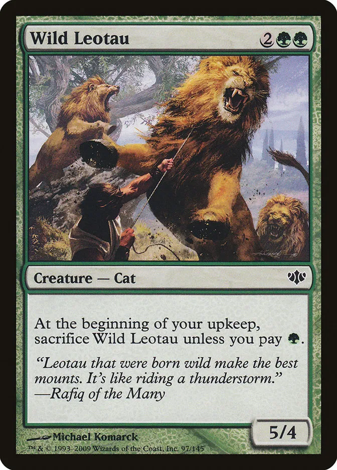 Wild Leotau Front Face
