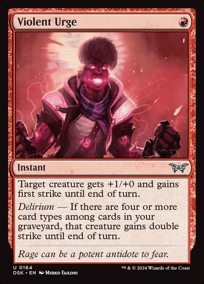 Violent Urge Front Face