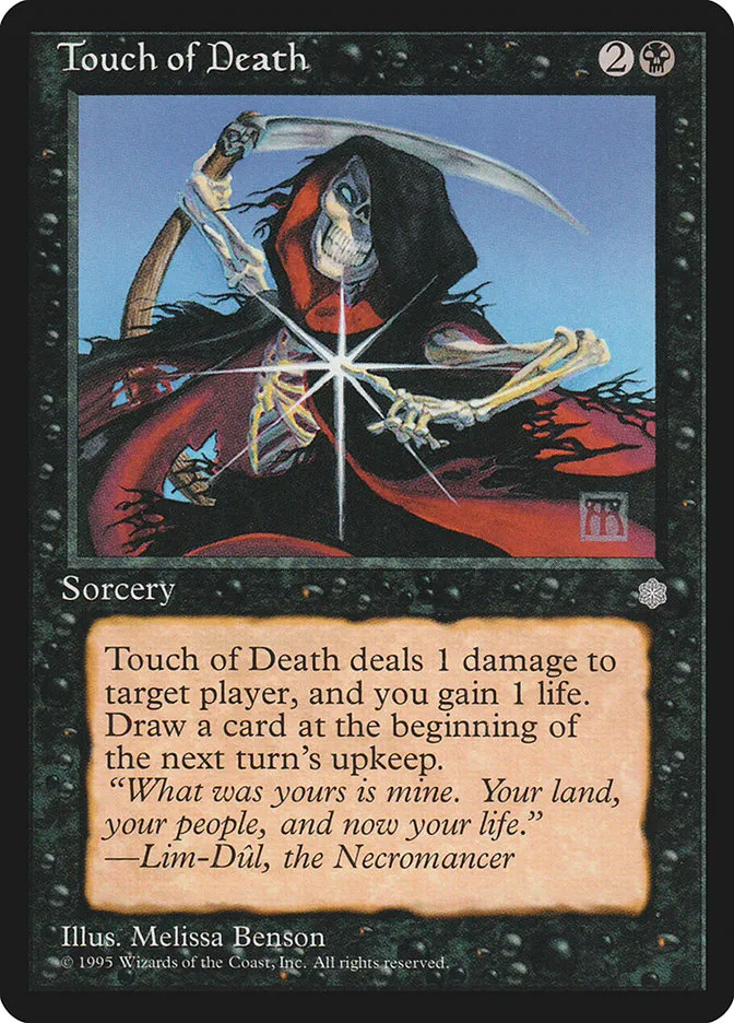 Touch of Death Front Face