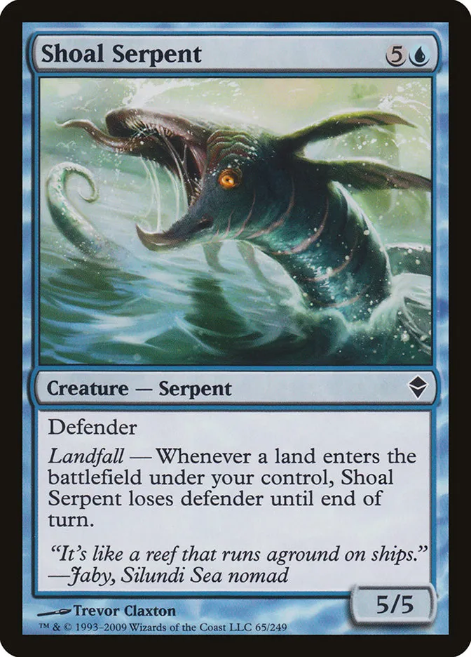 Shoal Serpent Front Face