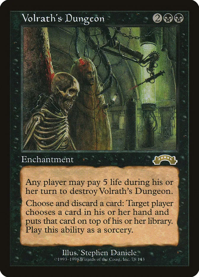 Volrath's Dungeon Front Face