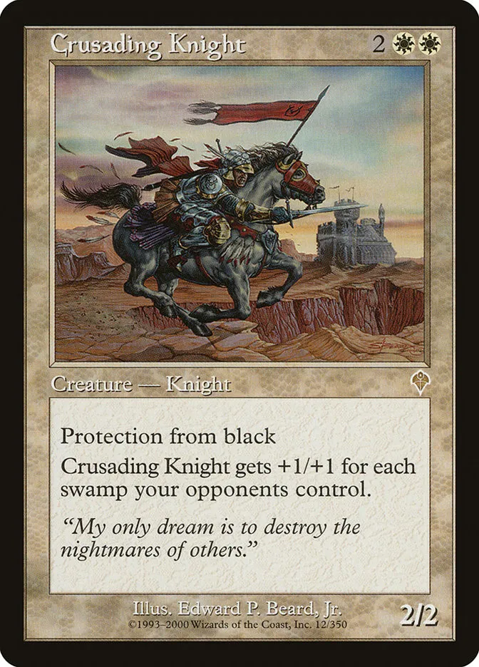 Crusading Knight Front Face