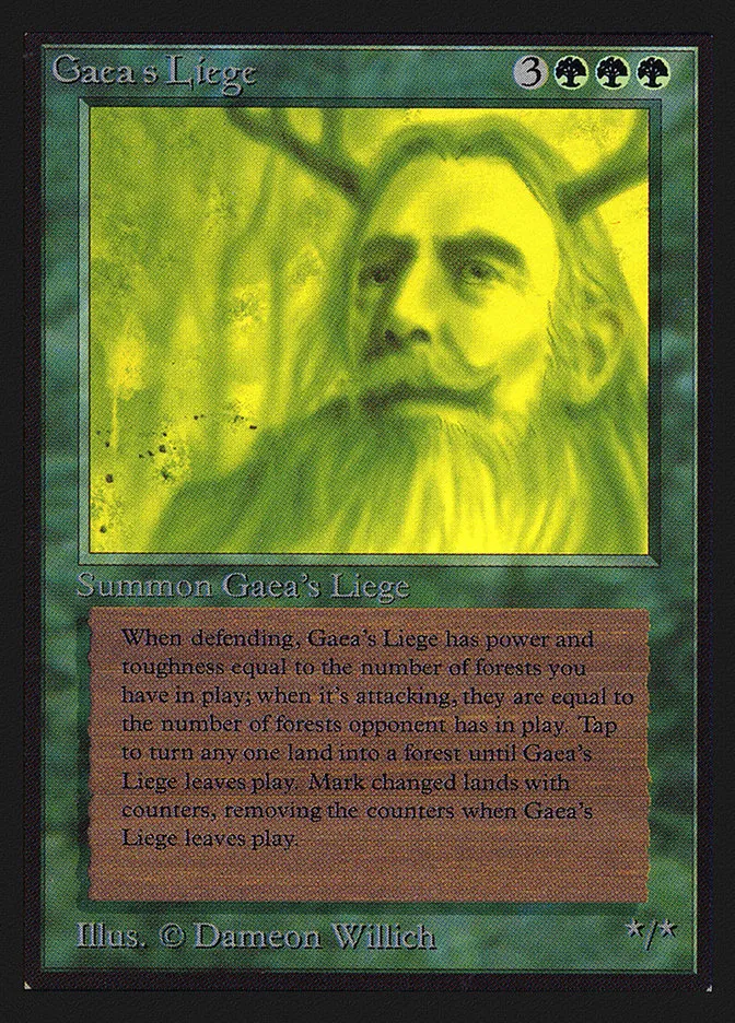 Gaea's Liege Front Face