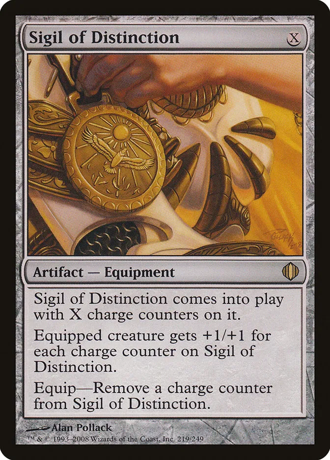 Sigil of Distinction Front Face