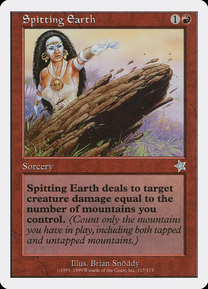 Spitting Earth Front Face