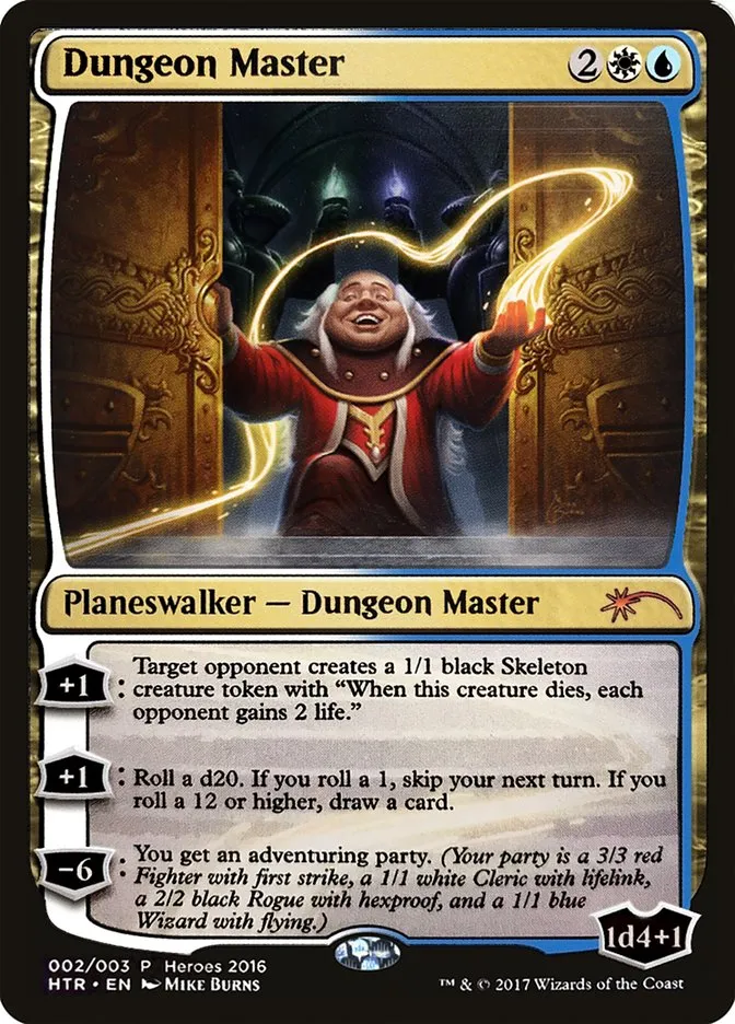Dungeon Master Front Face