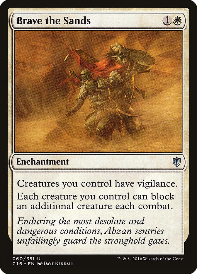 Brave the Sands Front Face