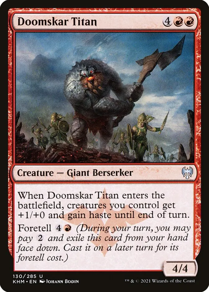 Doomskar Titan Front Face