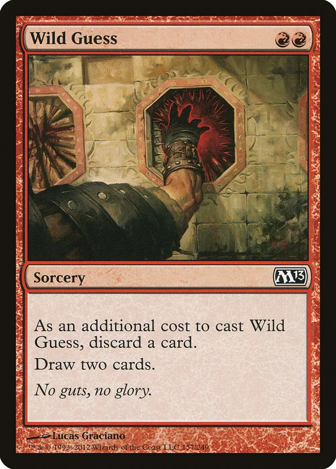 Wild Guess Front Face