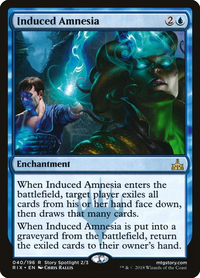 Induced Amnesia Front Face