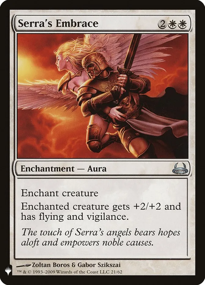 Serra's Embrace Front Face
