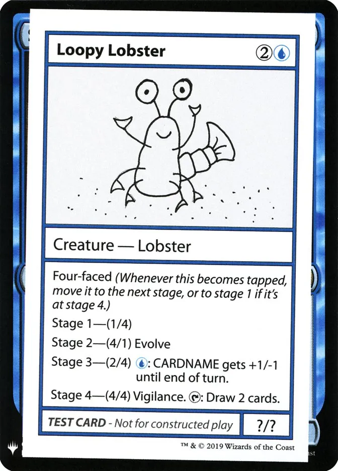 Loopy Lobster Front Face