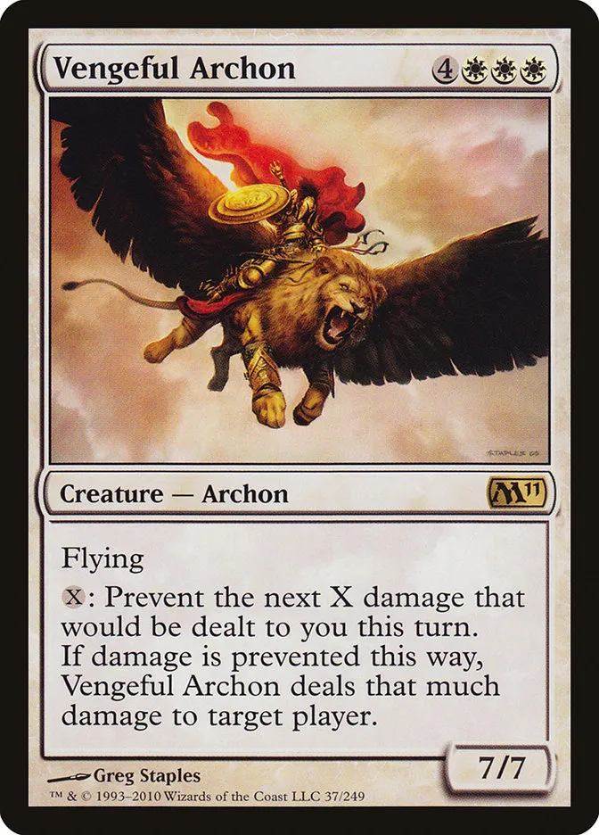 Vengeful Archon Front Face