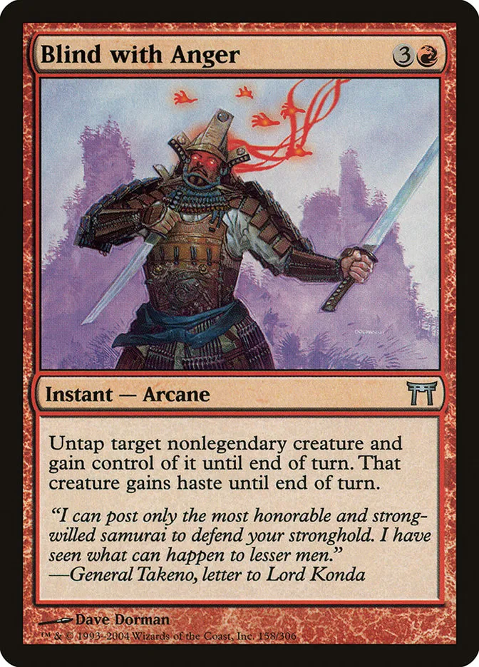 Blind with Anger Front Face