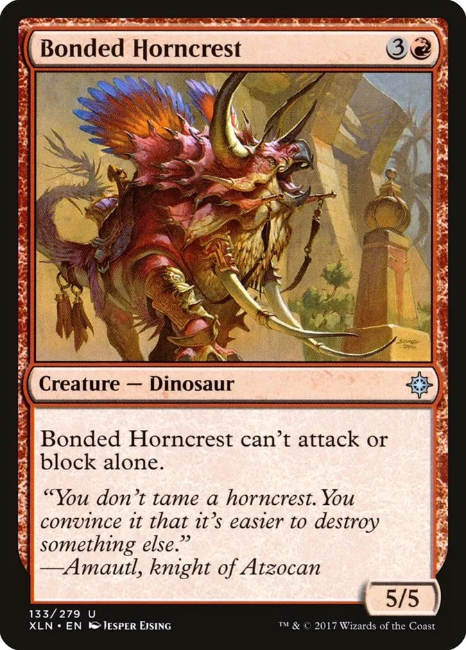 Bonded Horncrest Front Face