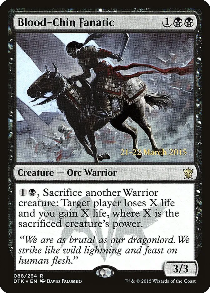 Blood-Chin Fanatic Front Face