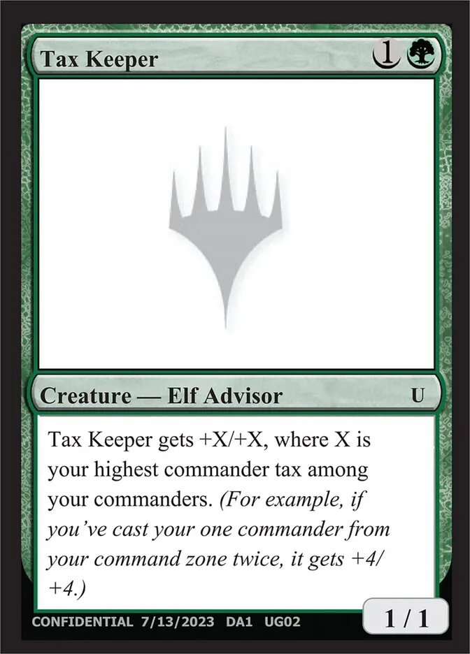 Tax Keeper Front Face