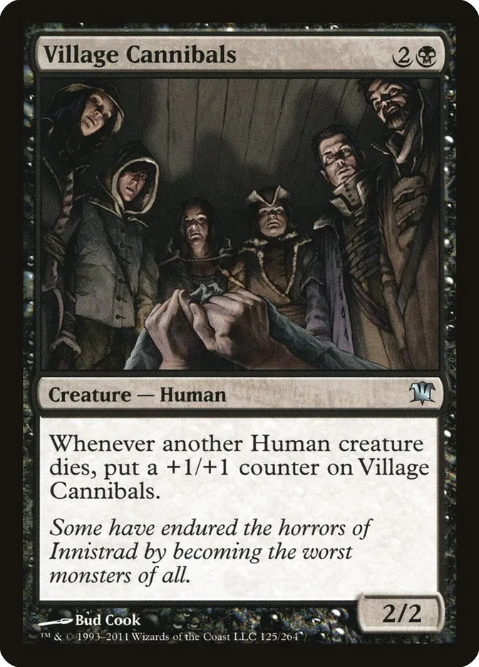 Village Cannibals Front Face