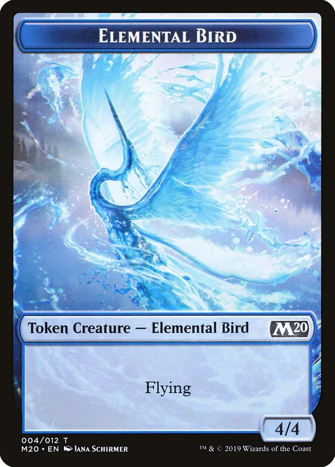 Elemental Bird Front Face