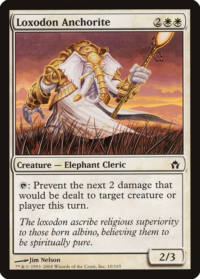 Loxodon Anchorite Front Face